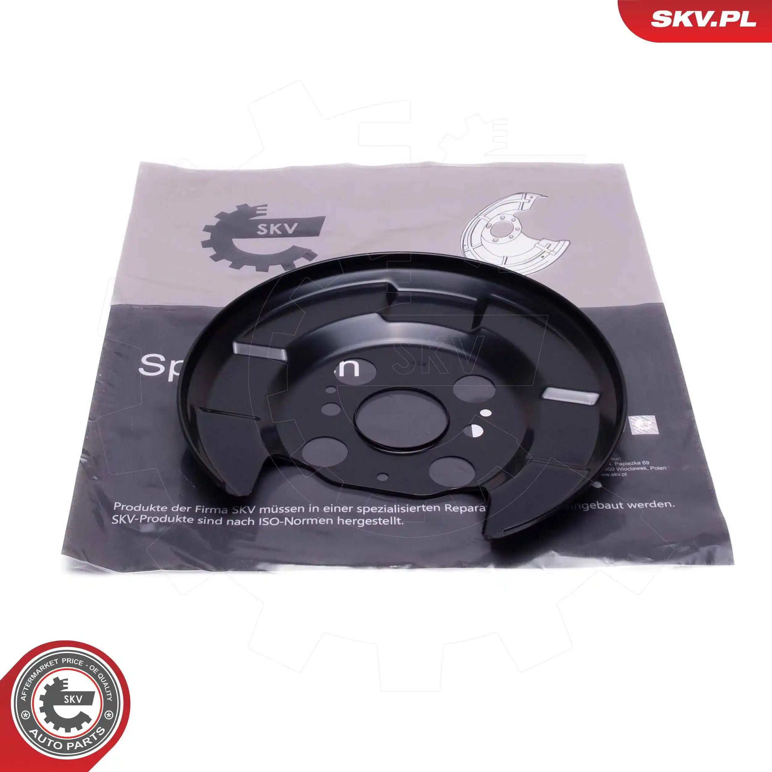 Splash Guard, brake disc